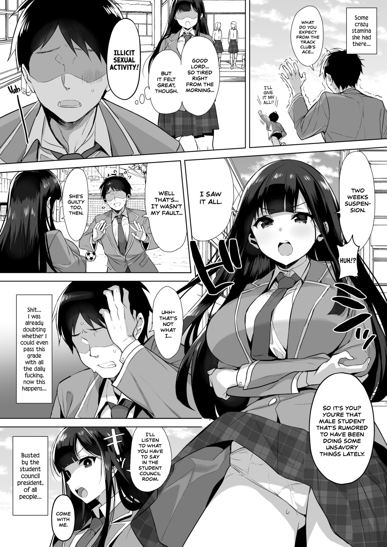 Hentai Manga Comic-The Cock That Could Form Lines-Read-14